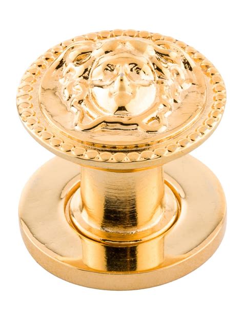 versace cabinet knobs|Versace Set of 6 Medusa Cabinet Knobs .